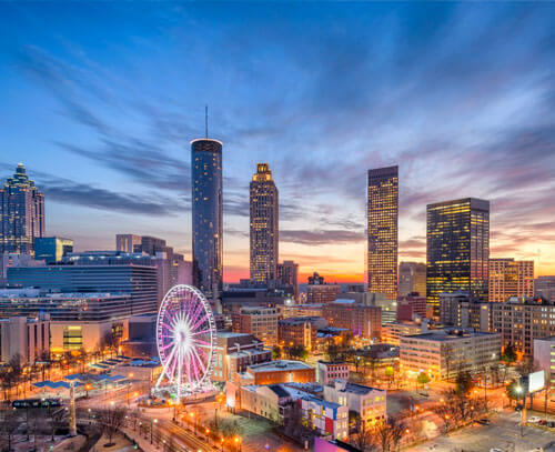 US Relocation Program Management - Atlanta Skyline