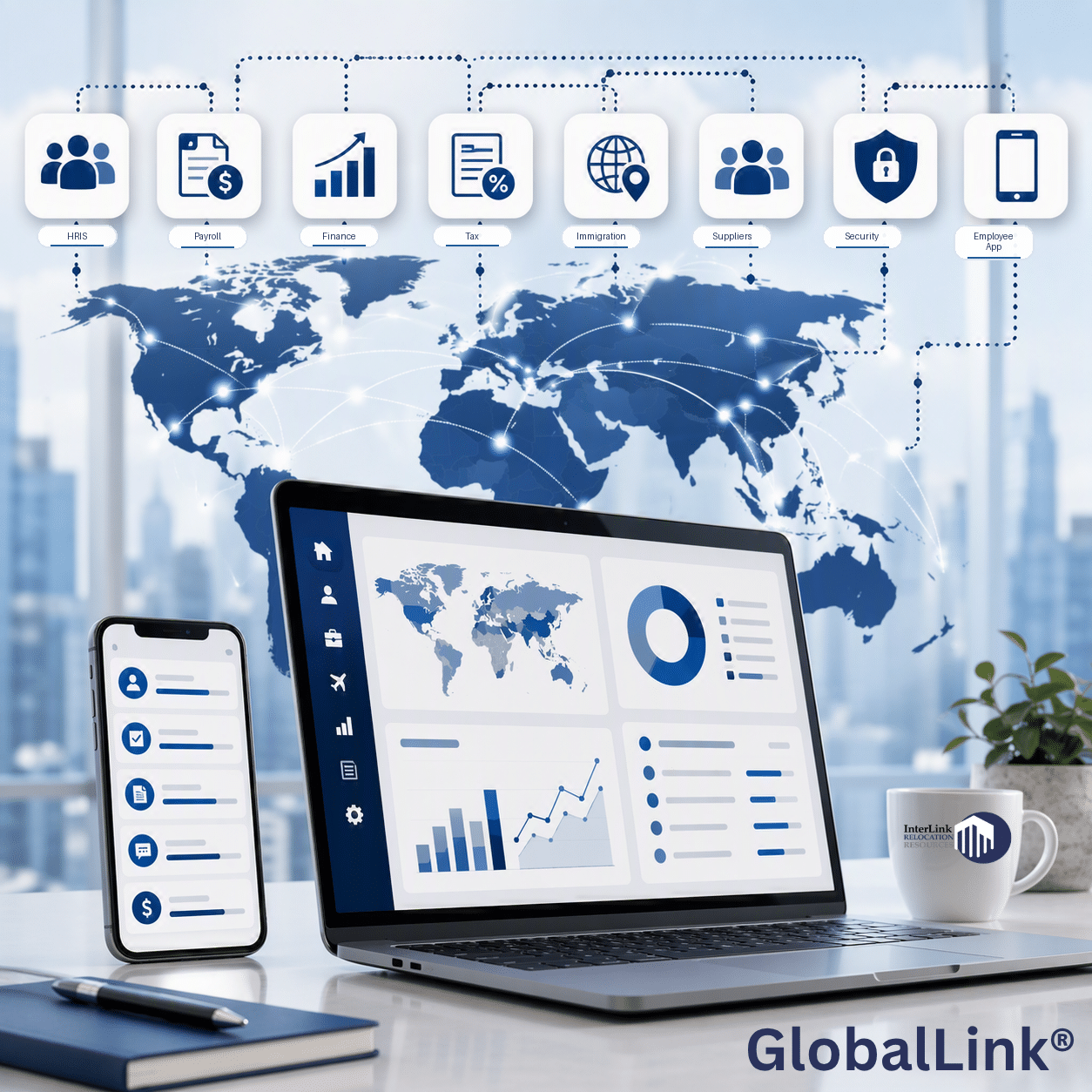 GlobalLink Technology 1254x1254 InterLink Relocation